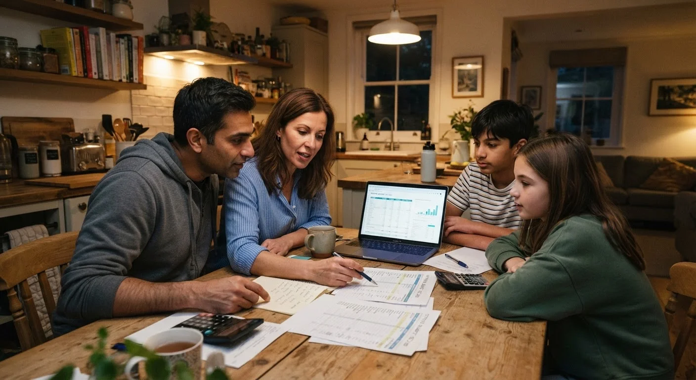 Where Every Dollar Goes: Understanding a Family Household Budget